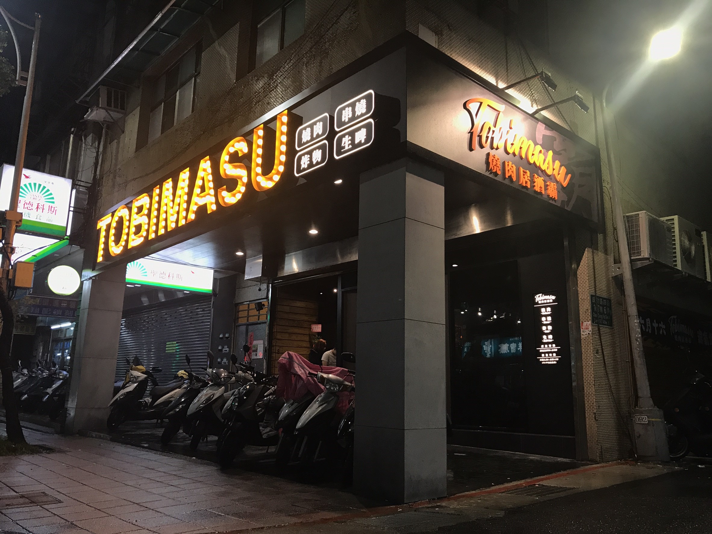 【Tobimasu燒肉居酒霸｜質感燒肉】餐飲店面招牌設計｜PRIMO津本廣告